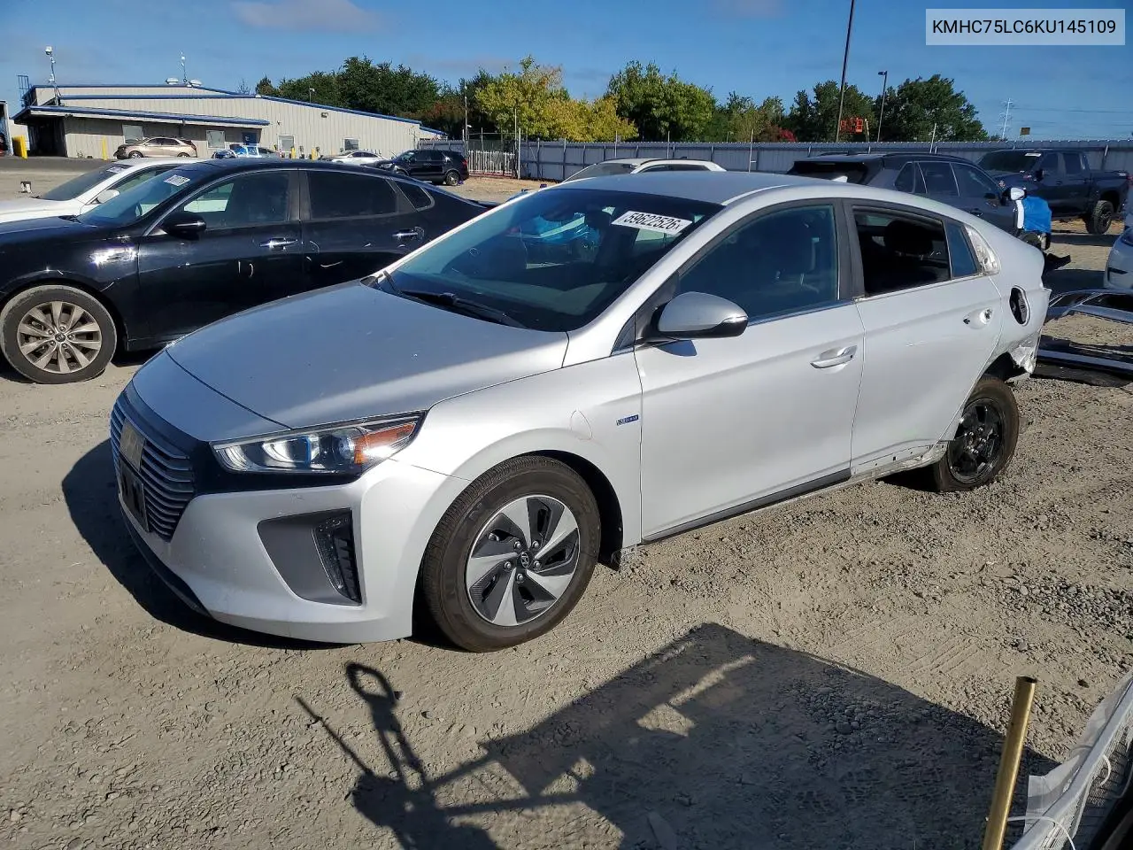 2019 Hyundai Ioniq Sel VIN: KMHC75LC6KU145109 Lot: 59622526