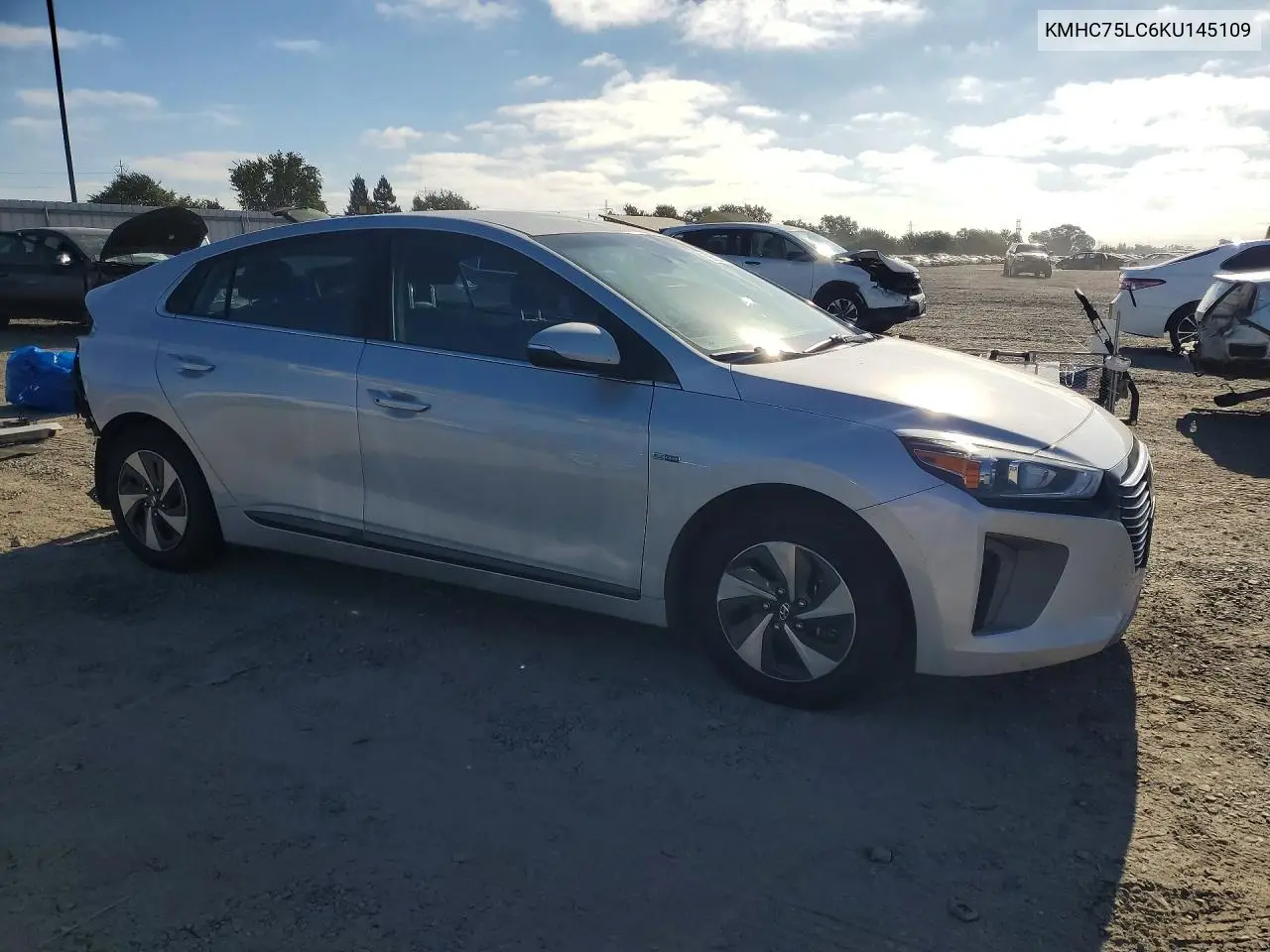 2019 Hyundai Ioniq Sel VIN: KMHC75LC6KU145109 Lot: 59622526