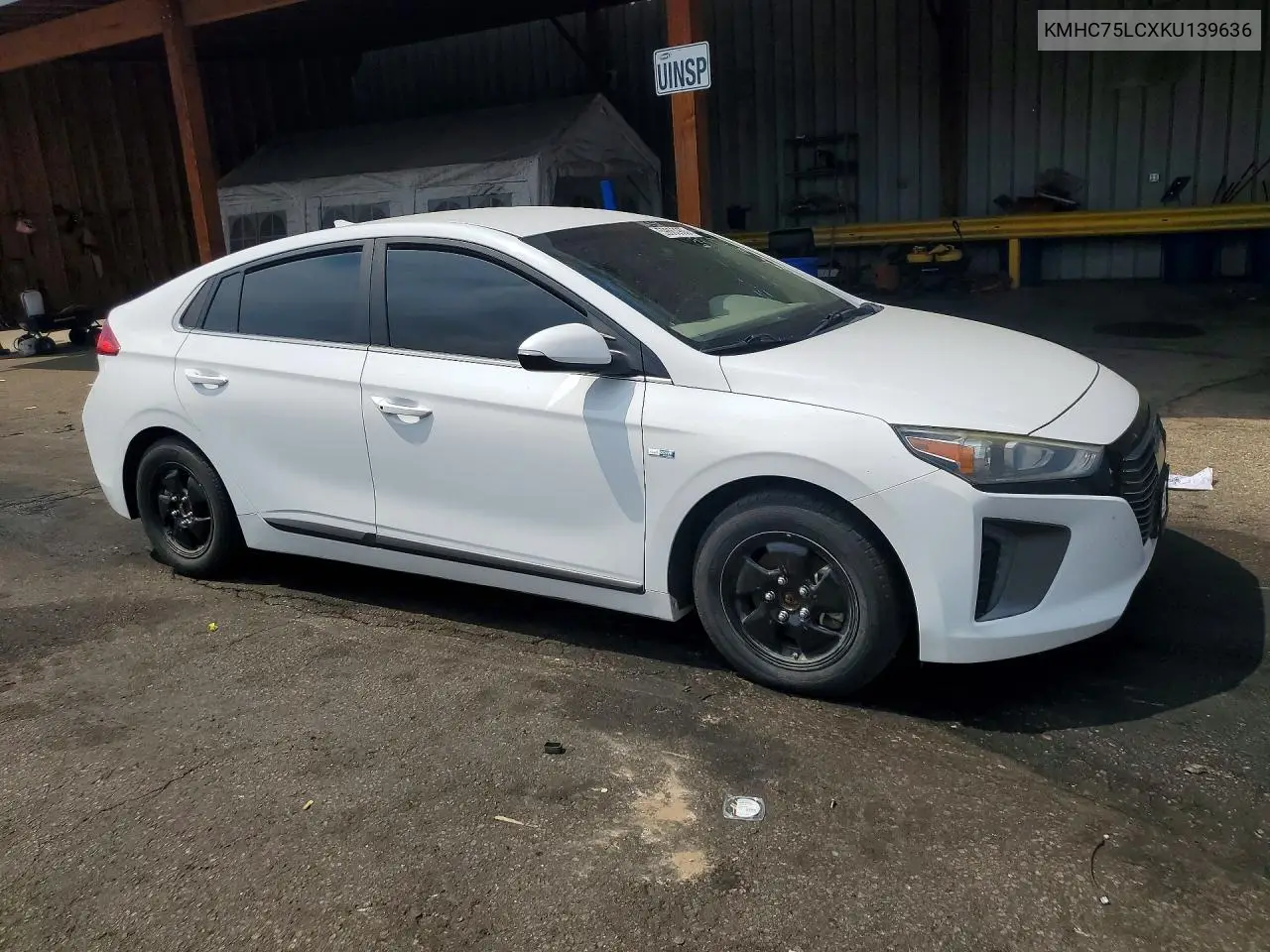 2019 Hyundai Ioniq Sel VIN: KMHC75LCXKU139636 Lot: 59883906