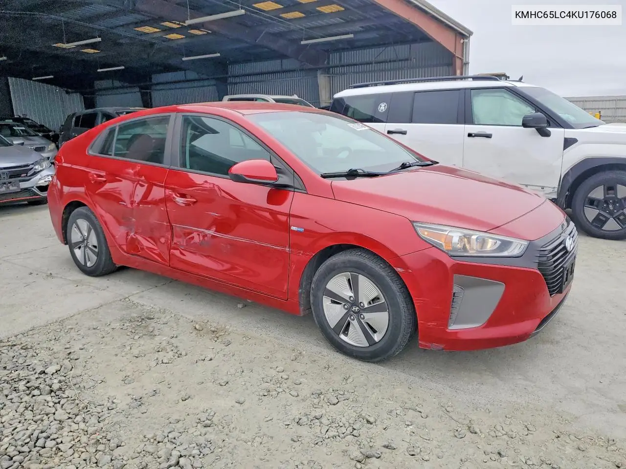 2019 Hyundai Ioniq Blue VIN: KMHC65LC4KU176068 Lot: 60202436