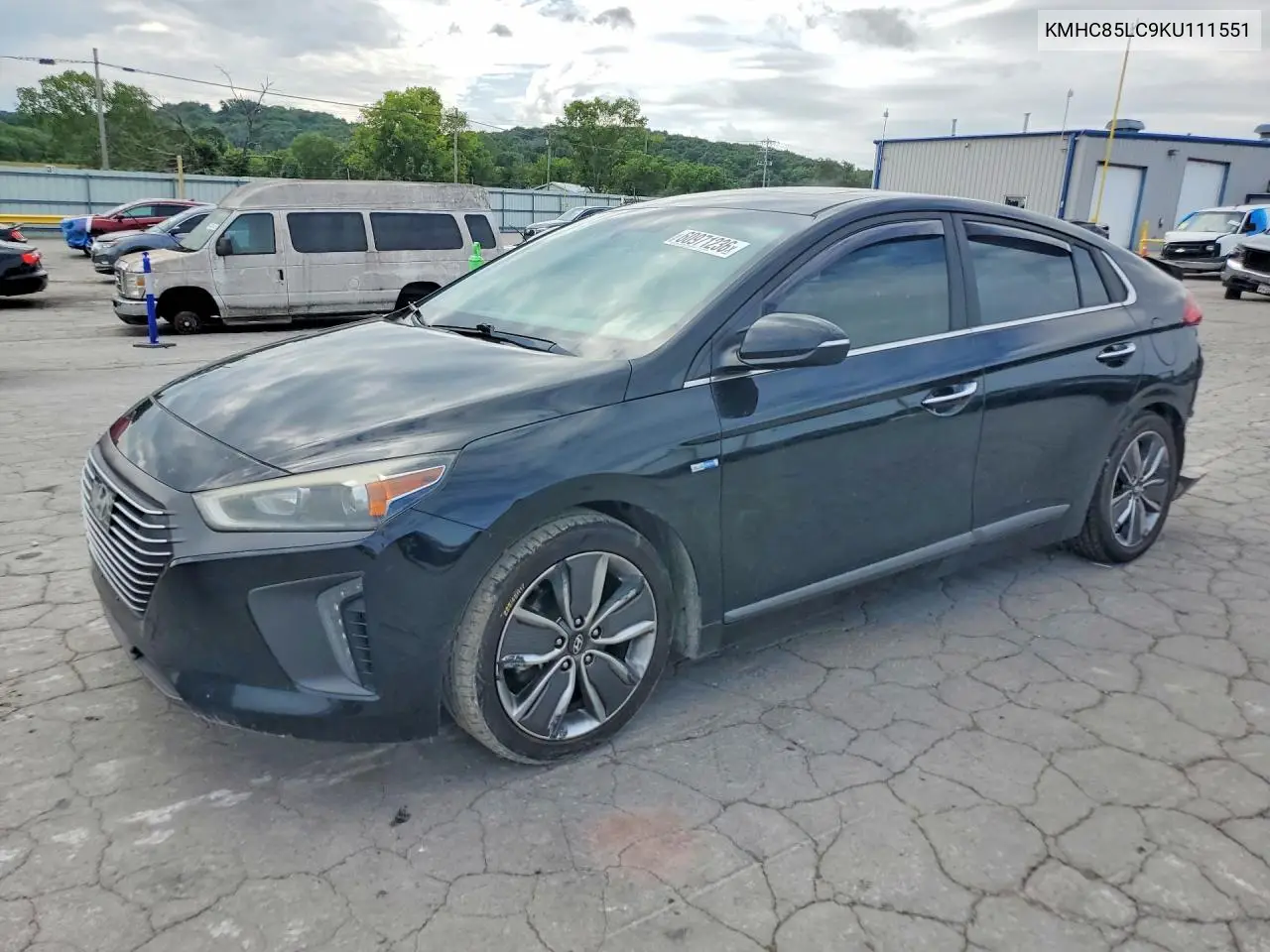 2019 Hyundai Ioniq Limited VIN: KMHC85LC9KU111551 Lot: 60971236