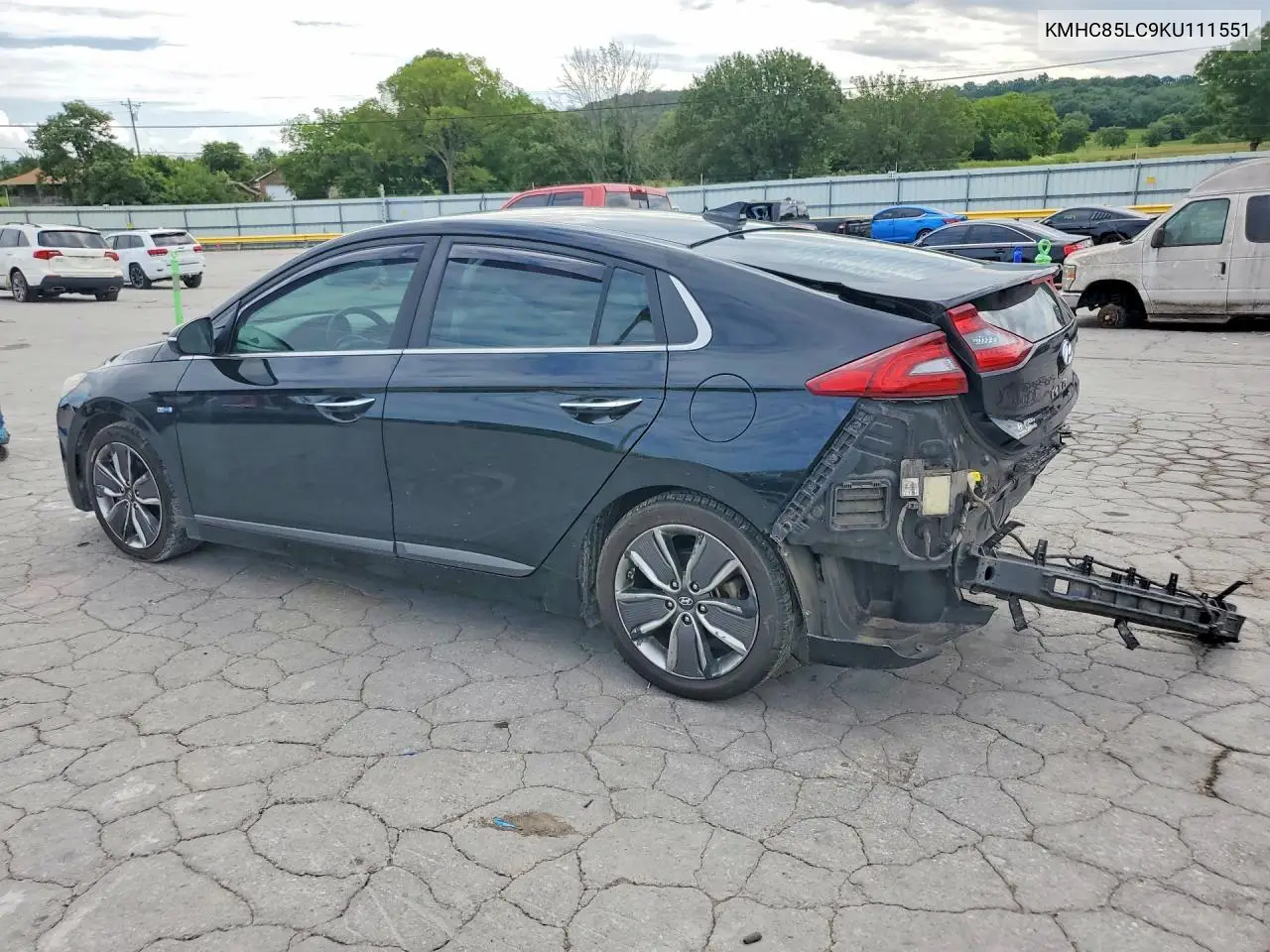 2019 Hyundai Ioniq Limited VIN: KMHC85LC9KU111551 Lot: 60971236