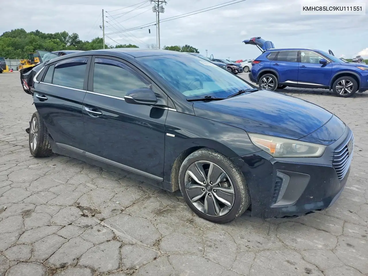 2019 Hyundai Ioniq Limited VIN: KMHC85LC9KU111551 Lot: 60971236