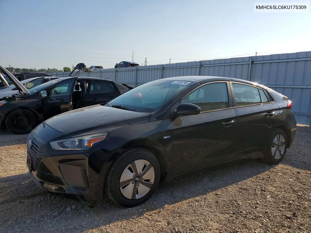 2019 Hyundai Ioniq Blue VIN: KMHC65LC6KU175309 Lot: 61008796