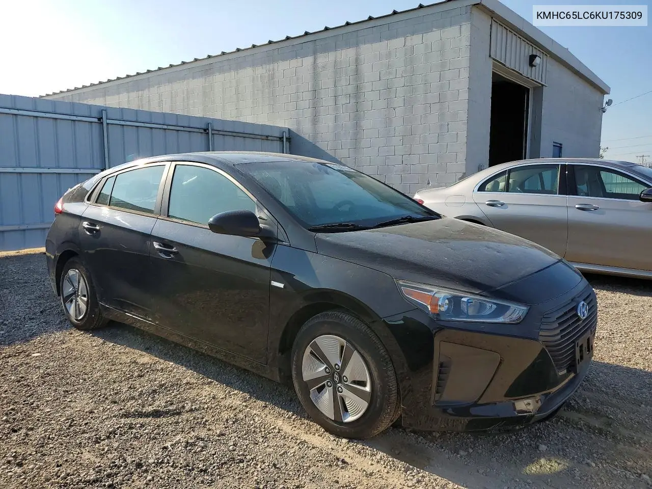 2019 Hyundai Ioniq Blue VIN: KMHC65LC6KU175309 Lot: 61008796