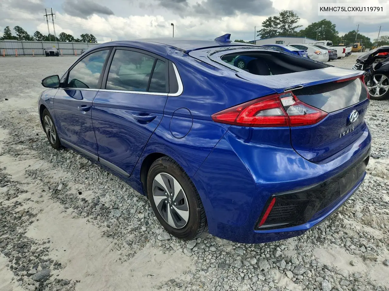 2019 Hyundai Ioniq Sel VIN: KMHC75LCXKU119791 Lot: 61085346