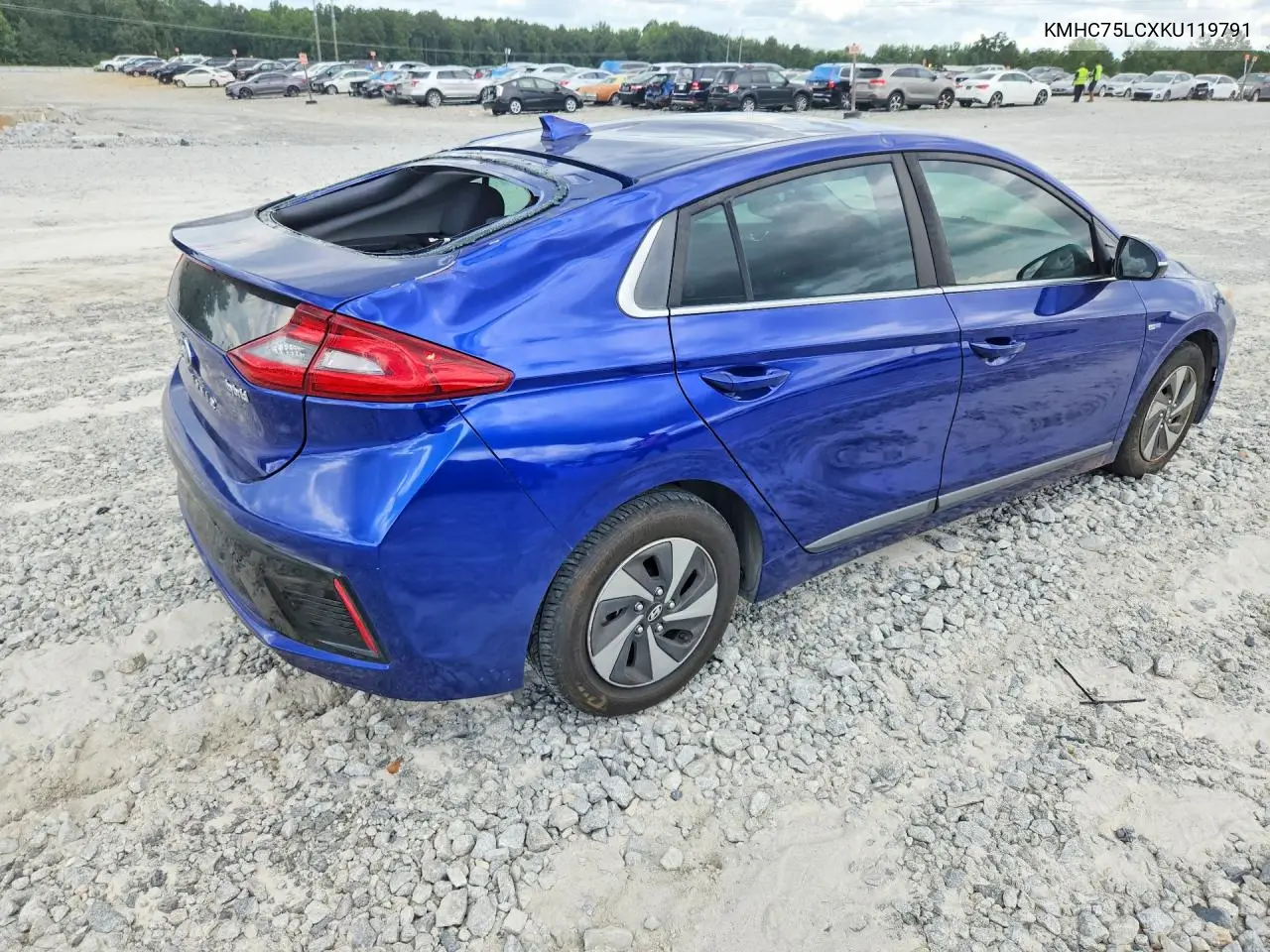 2019 Hyundai Ioniq Sel VIN: KMHC75LCXKU119791 Lot: 61085346