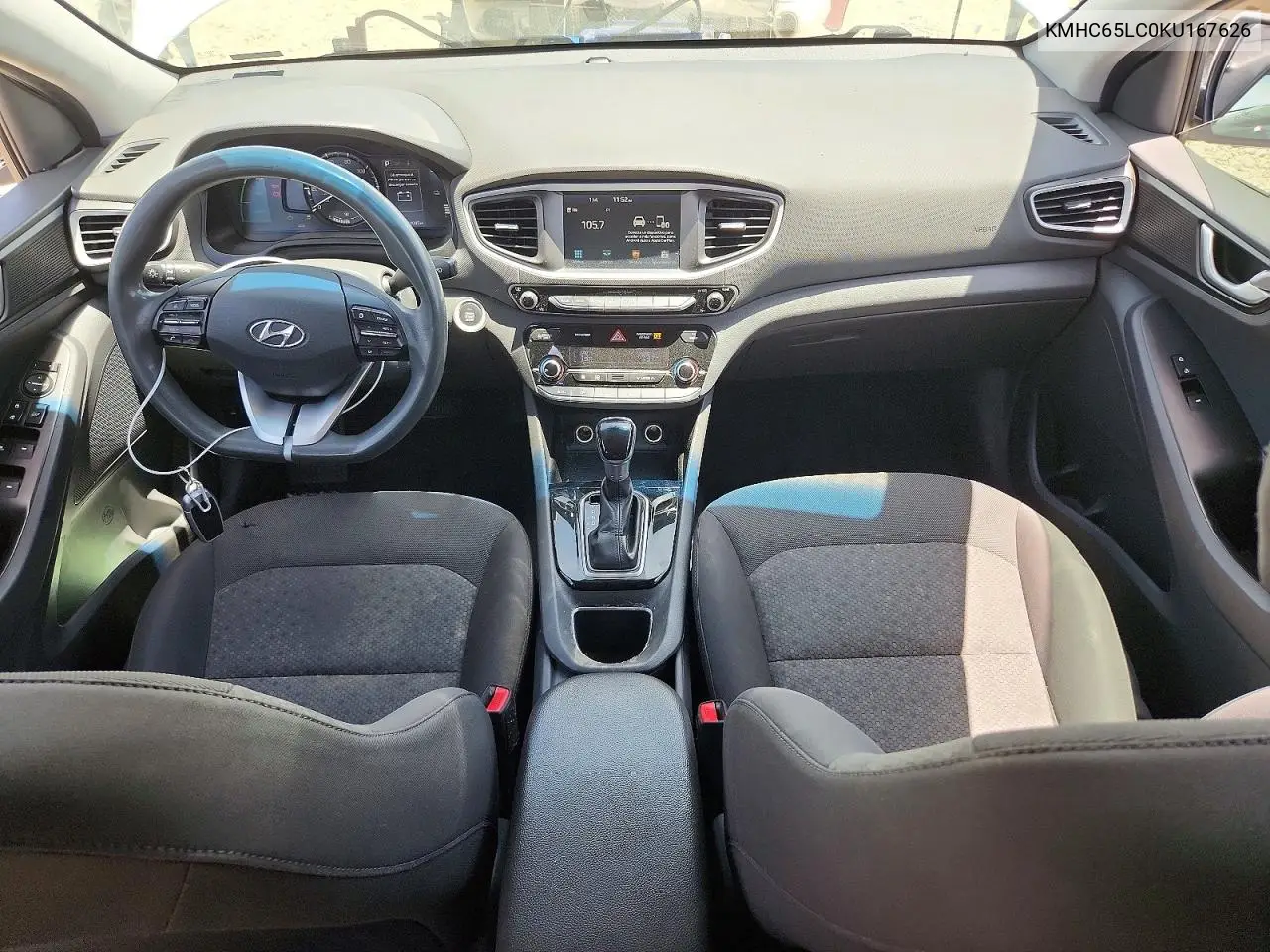 2019 Hyundai Ioniq Blue VIN: KMHC65LC0KU167626 Lot: 85628125
