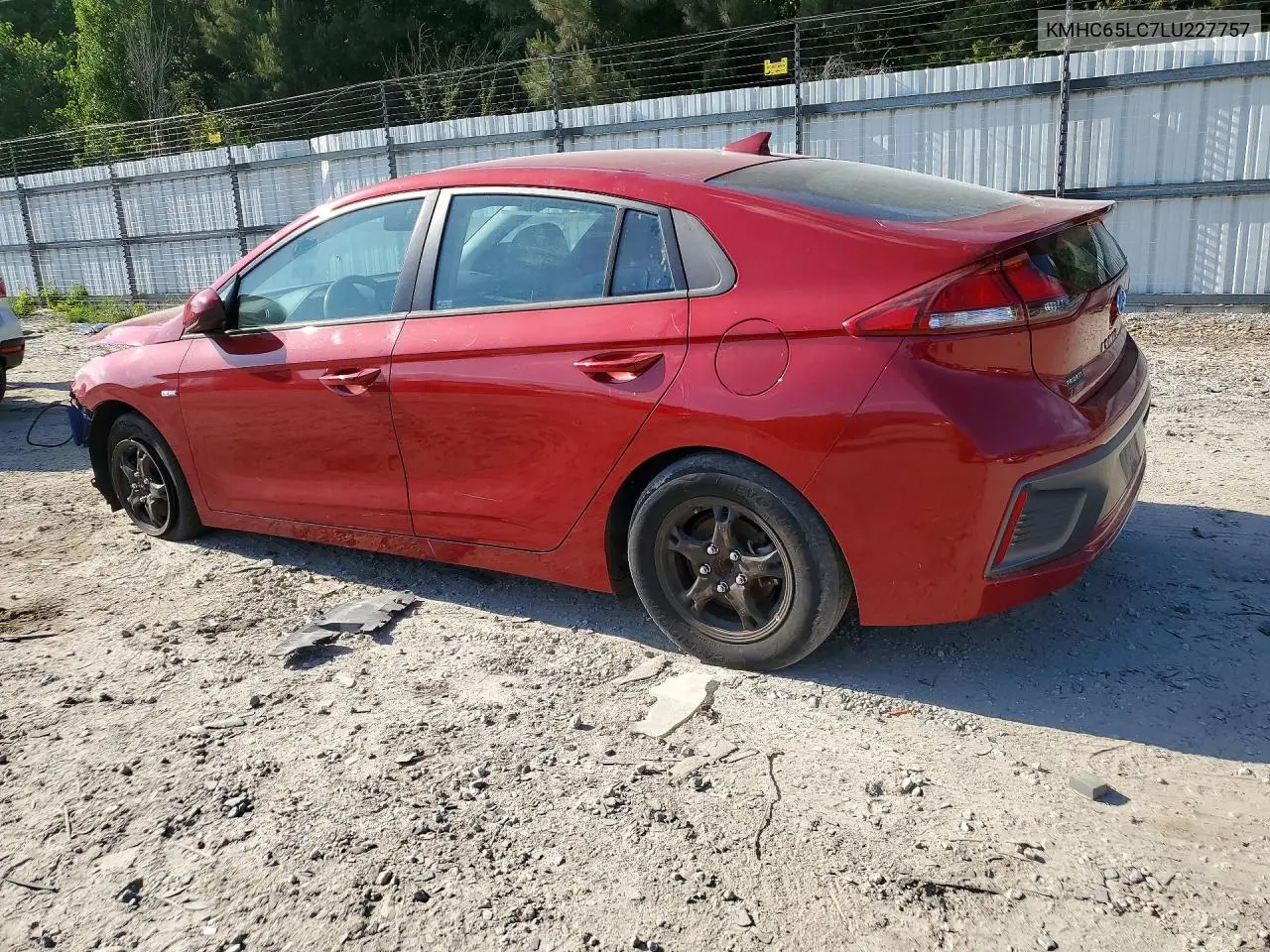 2020 Hyundai Ioniq Blue VIN: KMHC65LC7LU227757 Lot: 53171626