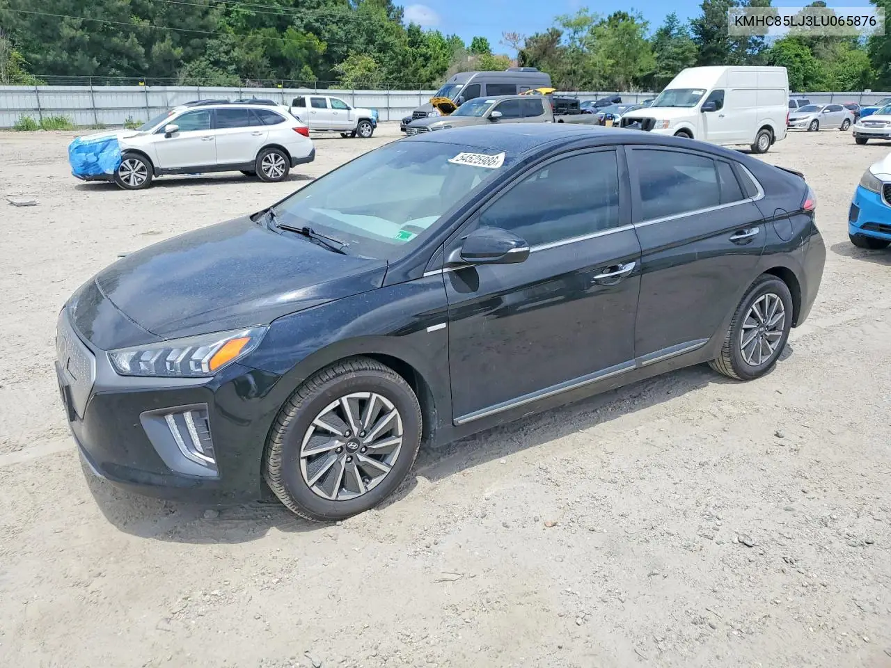2020 Hyundai Ioniq Limited VIN: KMHC85LJ3LU065876 Lot: 54525986