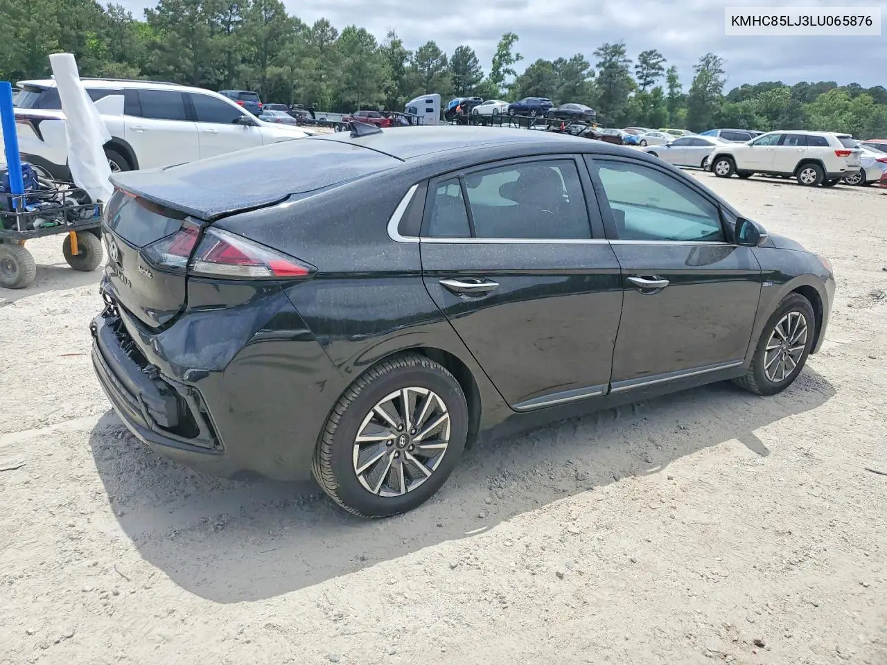 2020 Hyundai Ioniq Limited VIN: KMHC85LJ3LU065876 Lot: 54525986