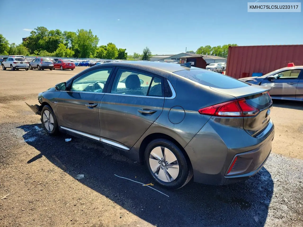 2020 Hyundai Ioniq Se VIN: KMHC75LC5LU233117 Lot: 55004396