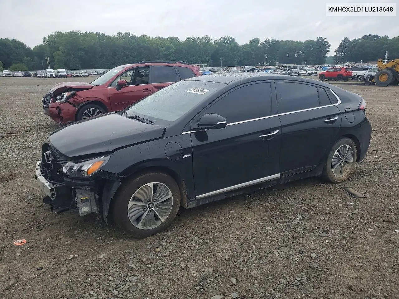 2020 Hyundai Ioniq Limited VIN: KMHCX5LD1LU213648 Lot: 55393756