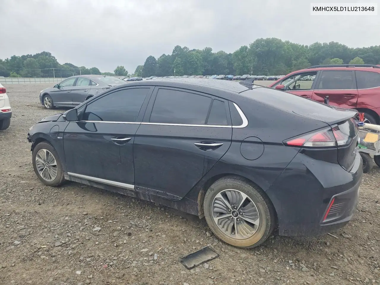2020 Hyundai Ioniq Limited VIN: KMHCX5LD1LU213648 Lot: 55393756