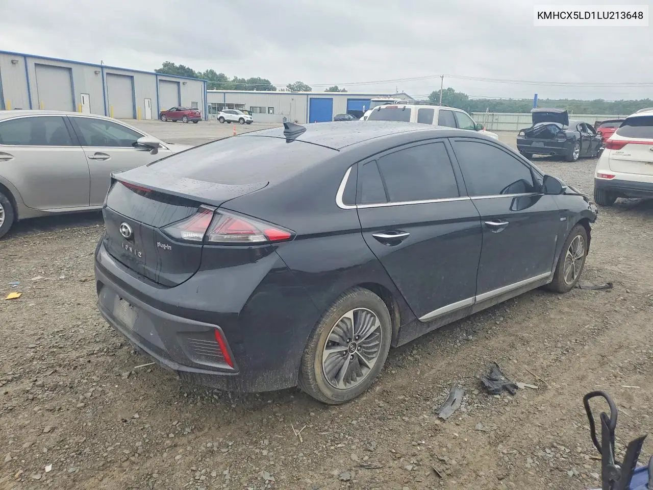 2020 Hyundai Ioniq Limited VIN: KMHCX5LD1LU213648 Lot: 55393756