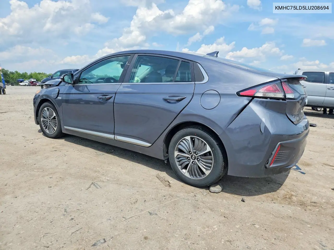 2020 Hyundai Ioniq Sel VIN: KMHC75LD5LU208694 Lot: 56902196