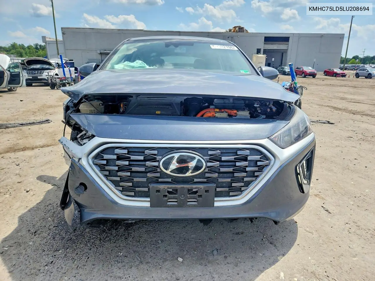 2020 Hyundai Ioniq Sel VIN: KMHC75LD5LU208694 Lot: 56902196