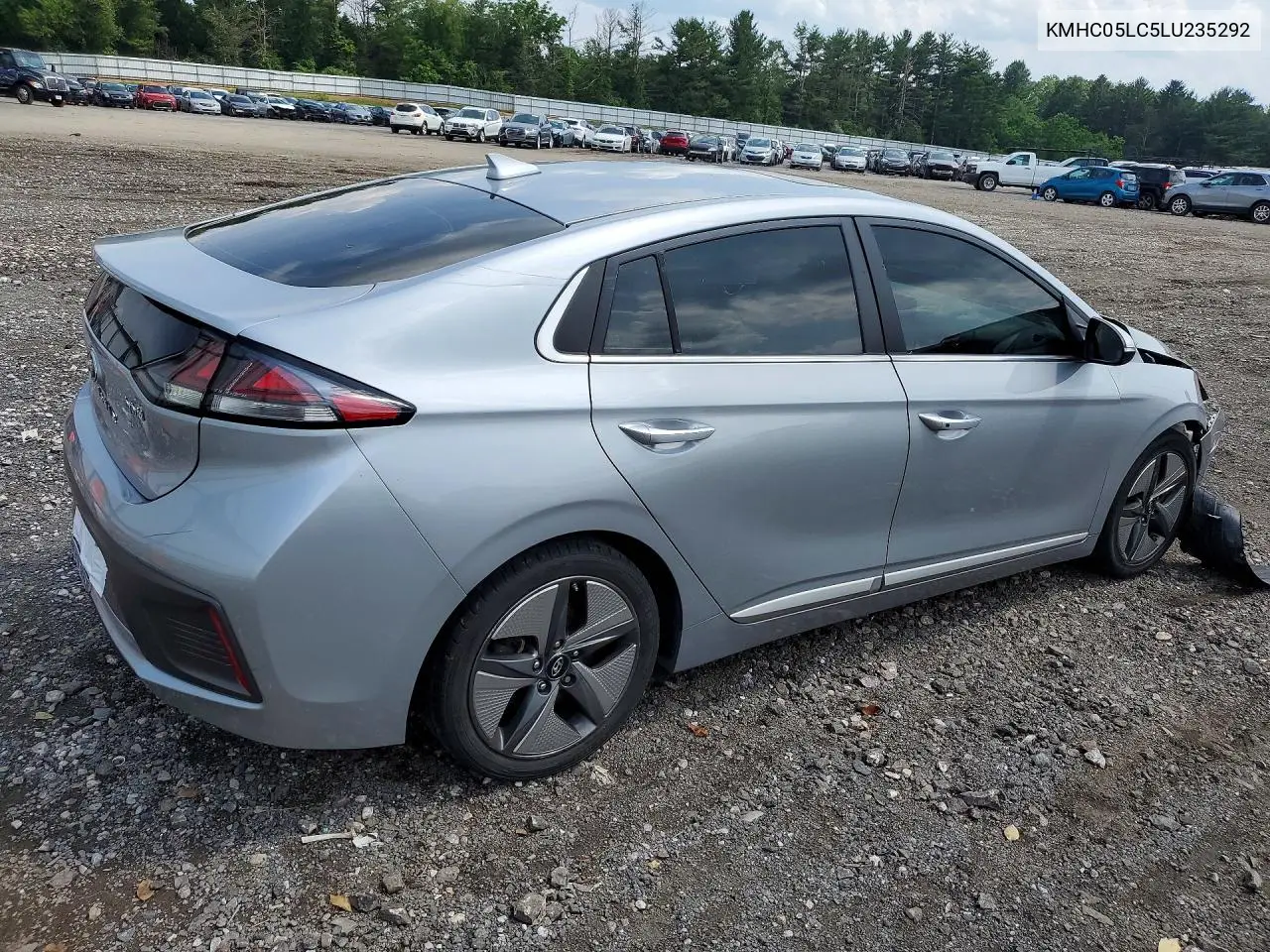 2020 Hyundai Ioniq Limited VIN: KMHC05LC5LU235292 Lot: 57044076
