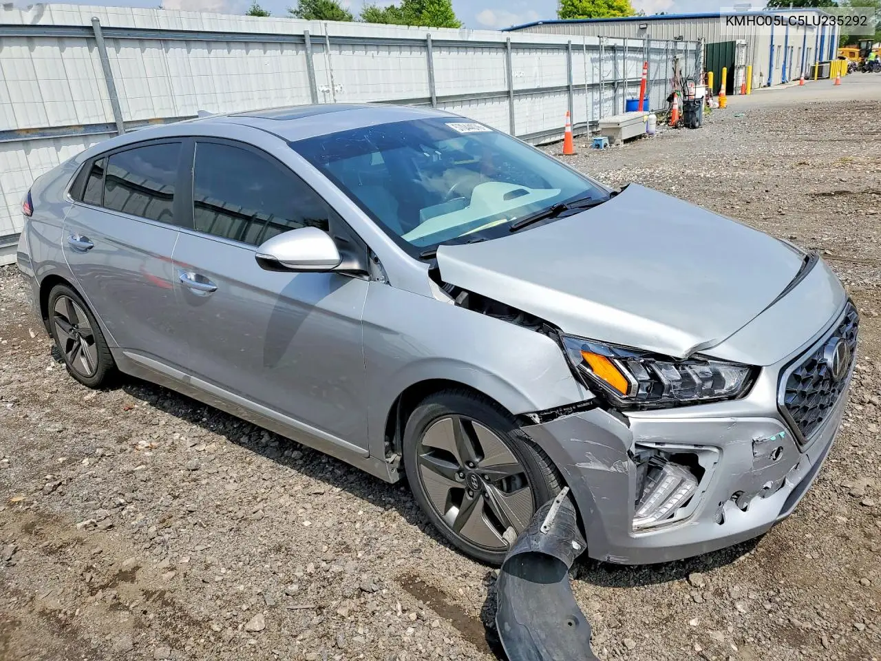 2020 Hyundai Ioniq Limited VIN: KMHC05LC5LU235292 Lot: 57044076