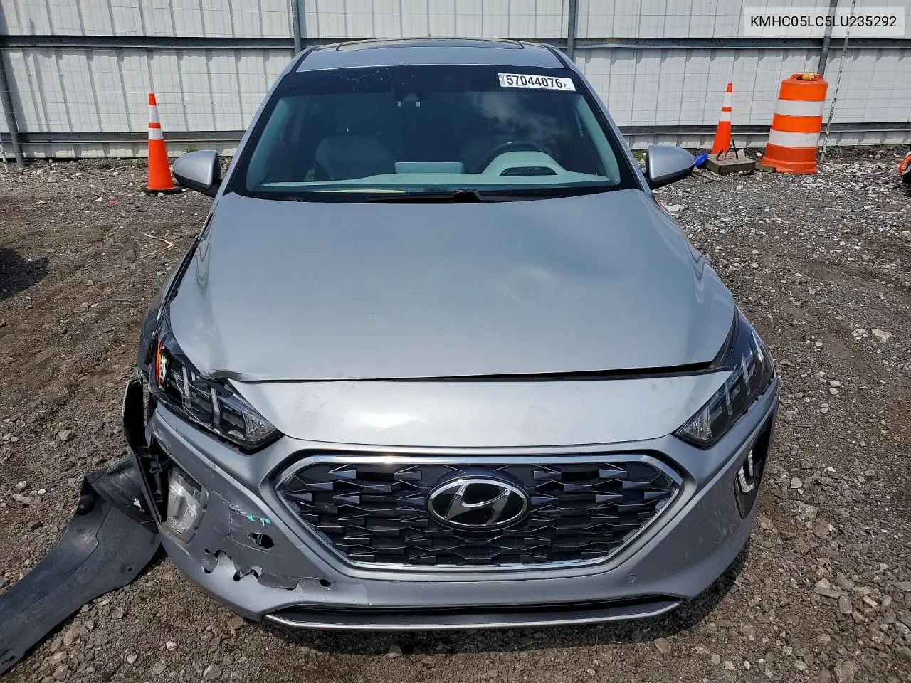 2020 Hyundai Ioniq Limited VIN: KMHC05LC5LU235292 Lot: 57044076