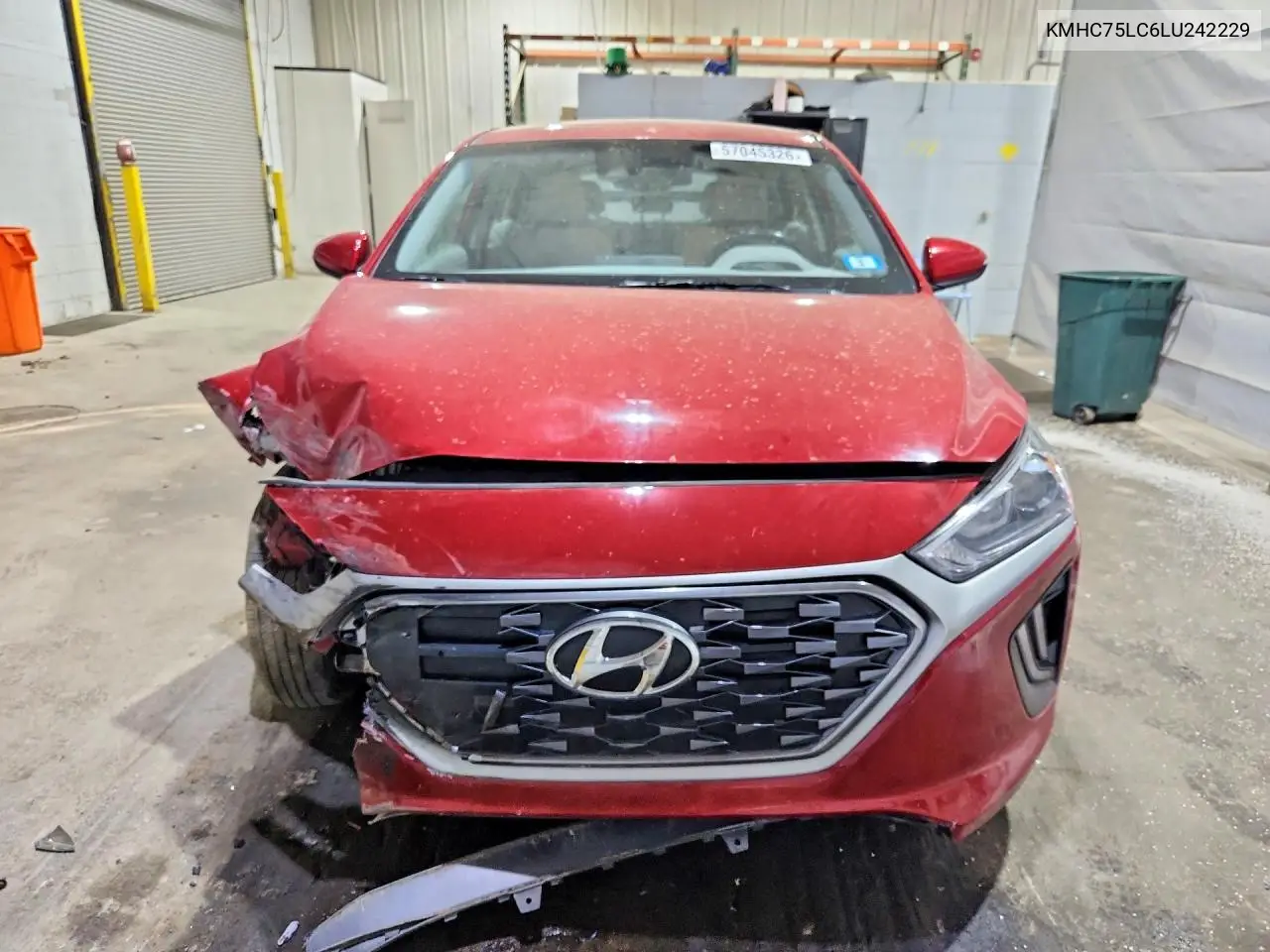 2020 Hyundai Ioniq Se VIN: KMHC75LC6LU242229 Lot: 57045326