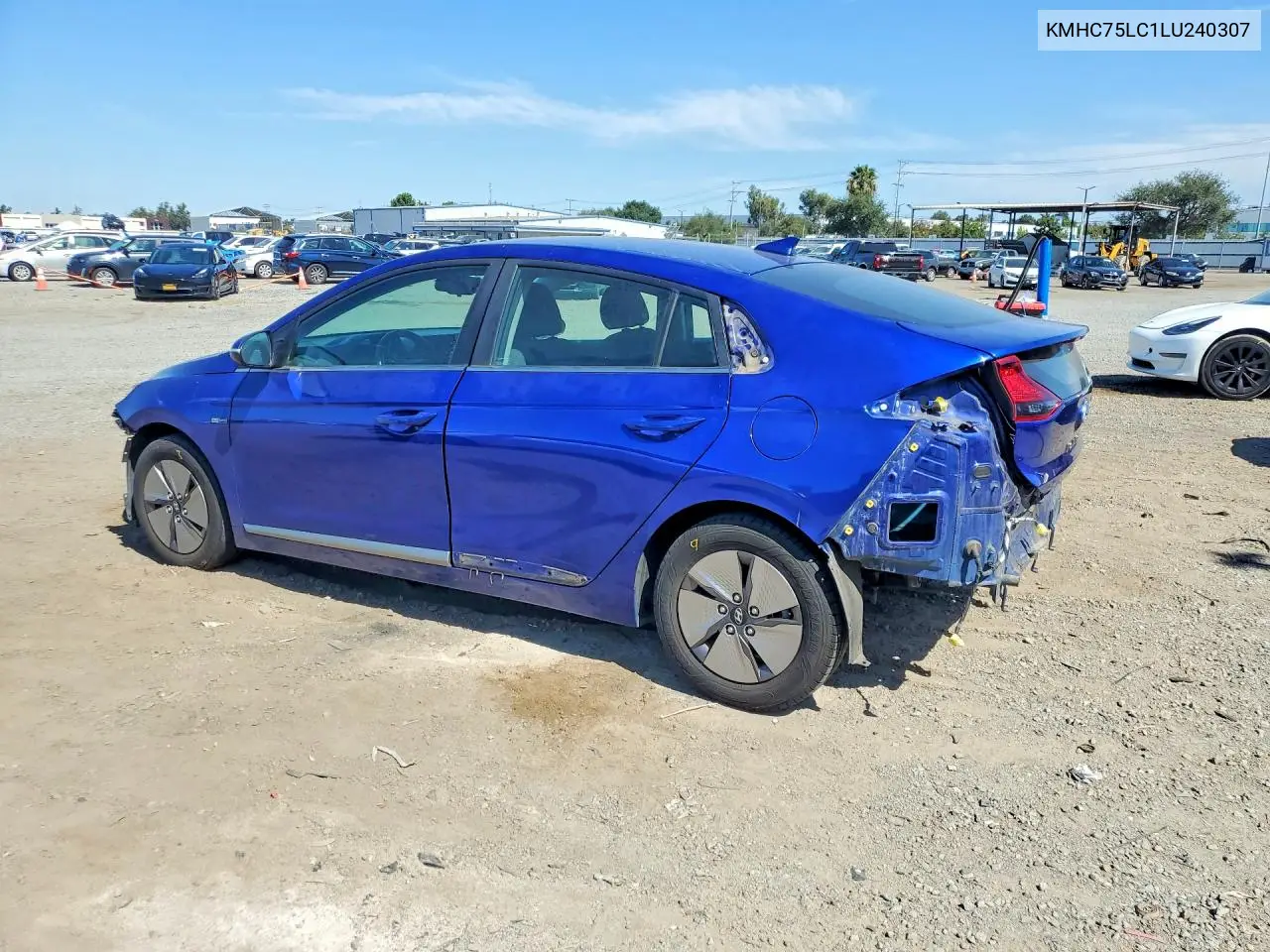 2020 Hyundai Ioniq Se VIN: KMHC75LC1LU240307 Lot: 57375026