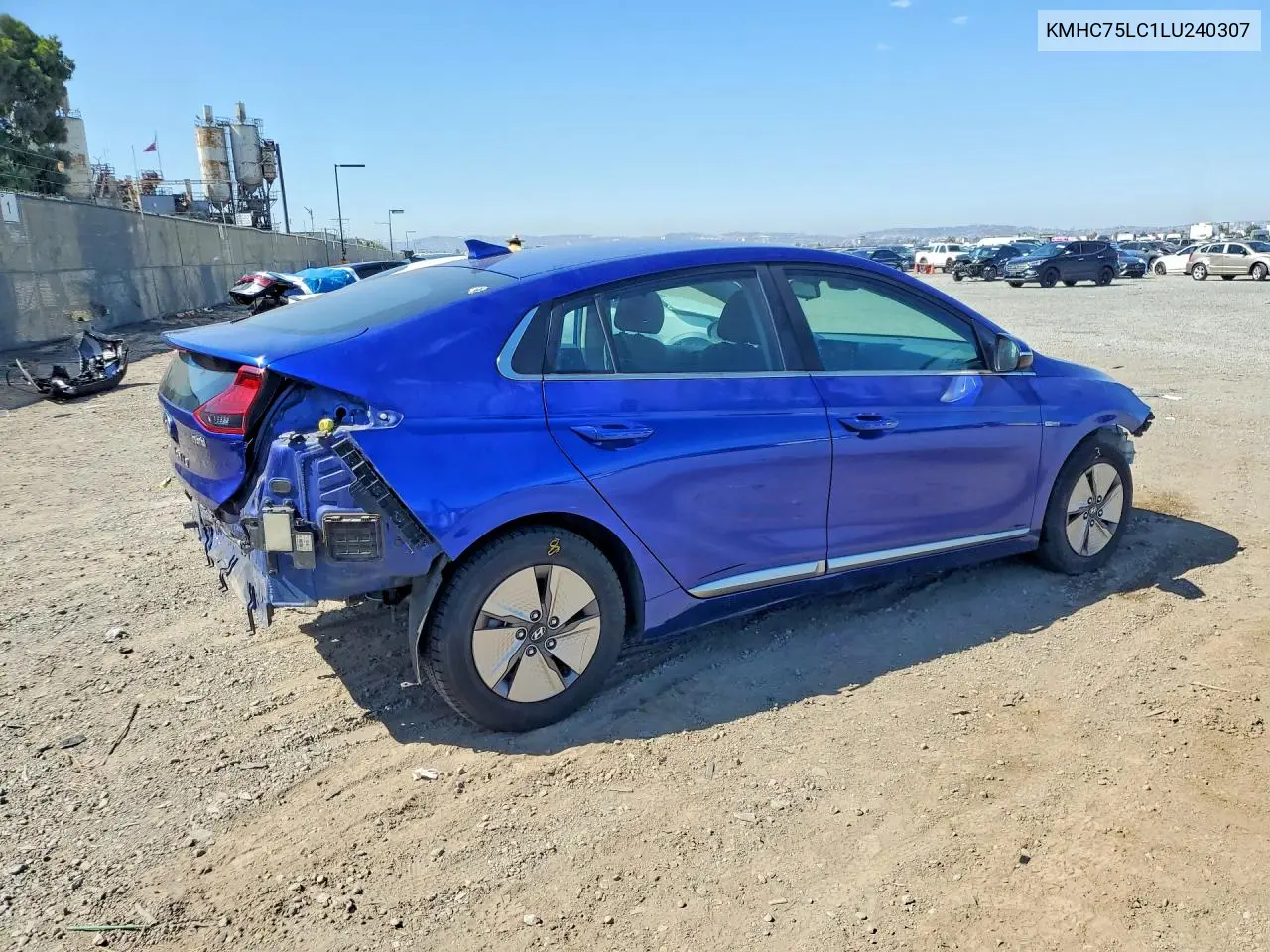 2020 Hyundai Ioniq Se VIN: KMHC75LC1LU240307 Lot: 57375026