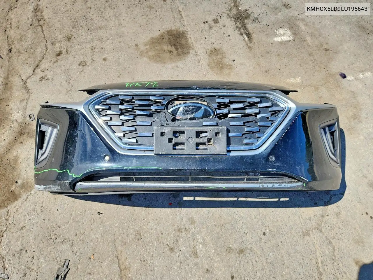 2020 Hyundai Ioniq Limited VIN: KMHCX5LD9LU195643 Lot: 57911456