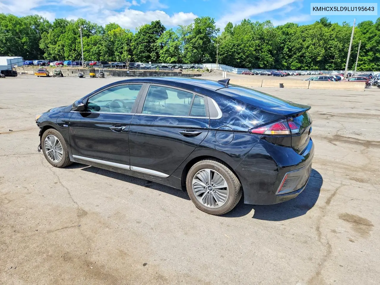 2020 Hyundai Ioniq Limited VIN: KMHCX5LD9LU195643 Lot: 57911456