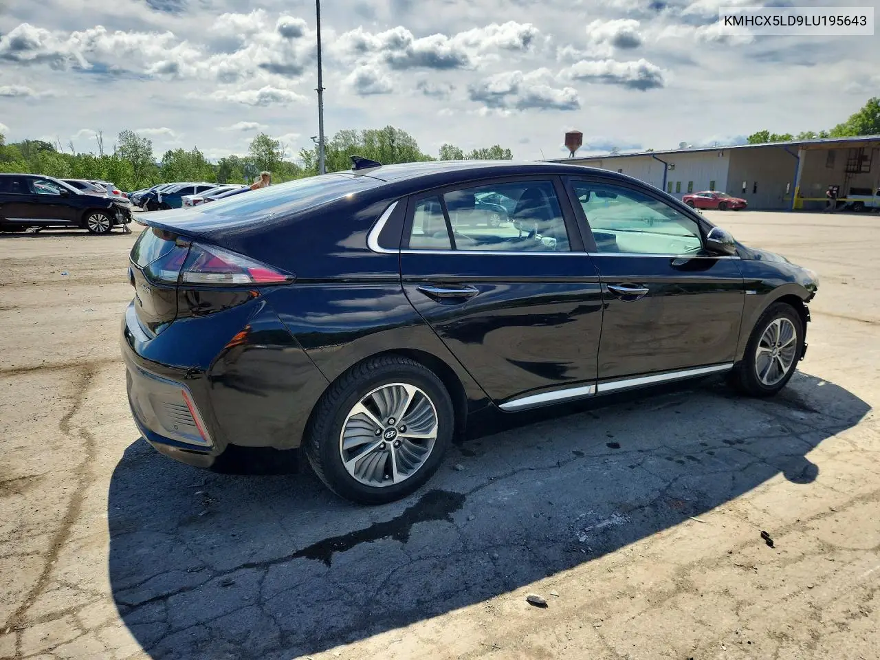 2020 Hyundai Ioniq Limited VIN: KMHCX5LD9LU195643 Lot: 57911456