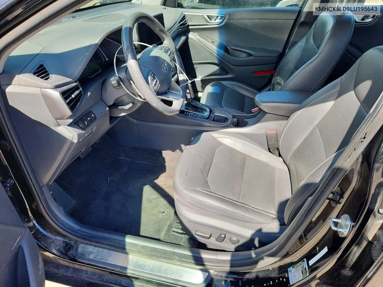 2020 Hyundai Ioniq Limited VIN: KMHCX5LD9LU195643 Lot: 57911456