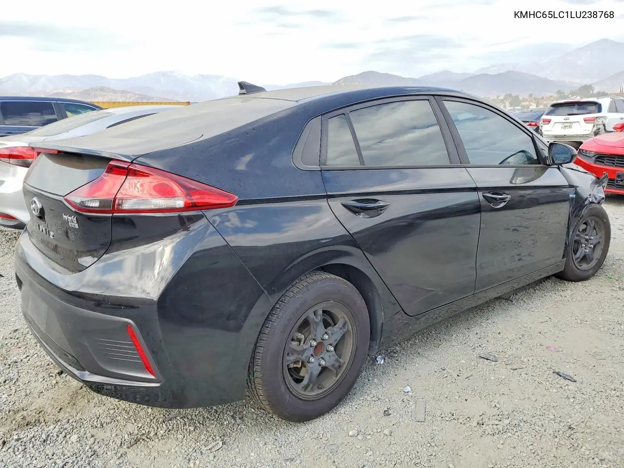 2020 Hyundai Ioniq Blue VIN: KMHC65LC1LU238768 Lot: 58150596
