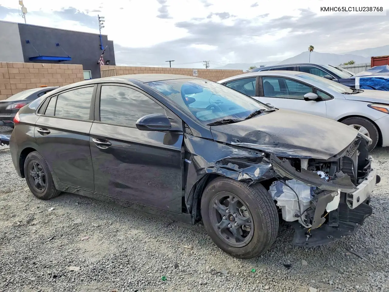 2020 Hyundai Ioniq Blue VIN: KMHC65LC1LU238768 Lot: 58150596