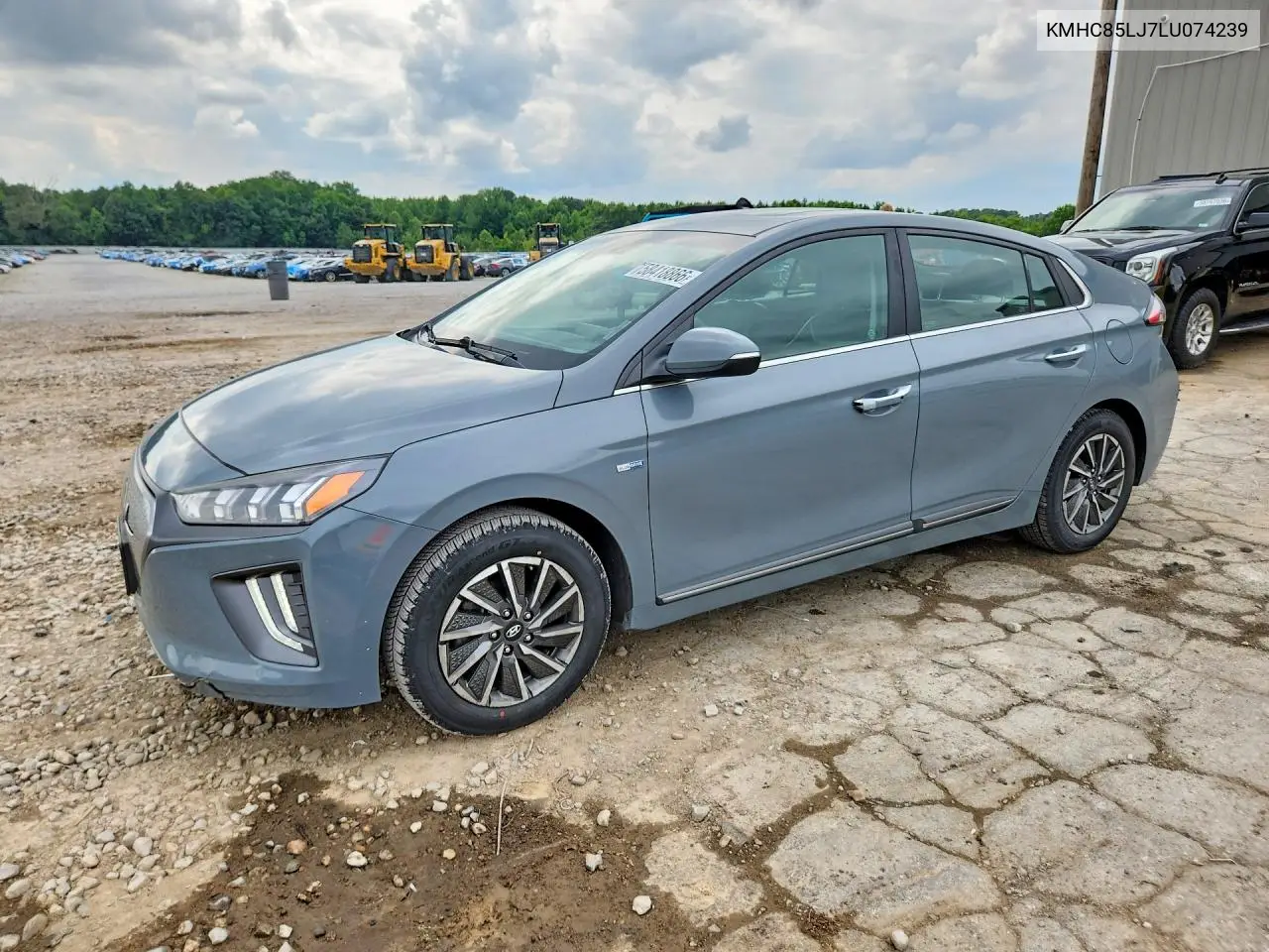 2020 Hyundai Ioniq Limited VIN: KMHC85LJ7LU074239 Lot: 58418866