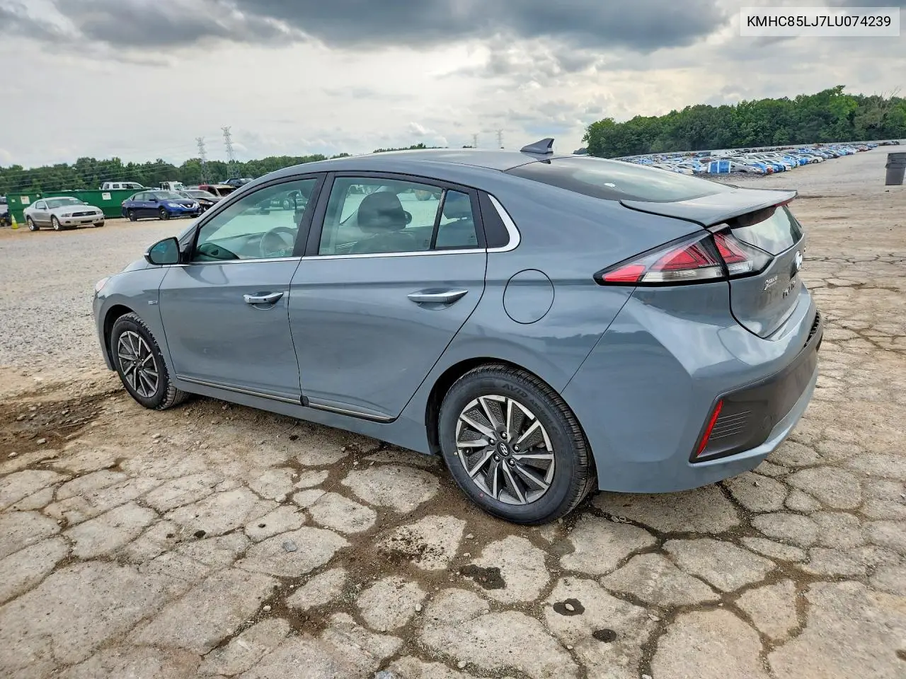 2020 Hyundai Ioniq Limited VIN: KMHC85LJ7LU074239 Lot: 58418866