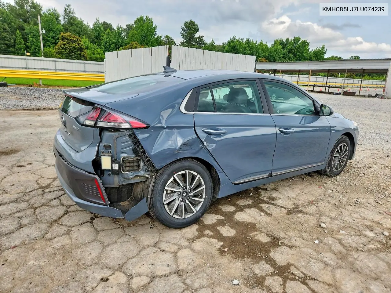 2020 Hyundai Ioniq Limited VIN: KMHC85LJ7LU074239 Lot: 58418866