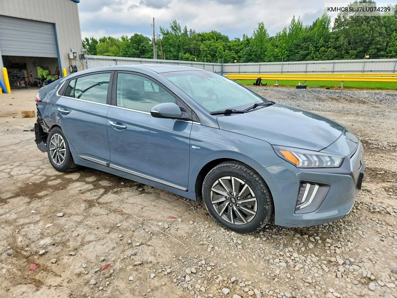 2020 Hyundai Ioniq Limited VIN: KMHC85LJ7LU074239 Lot: 58418866