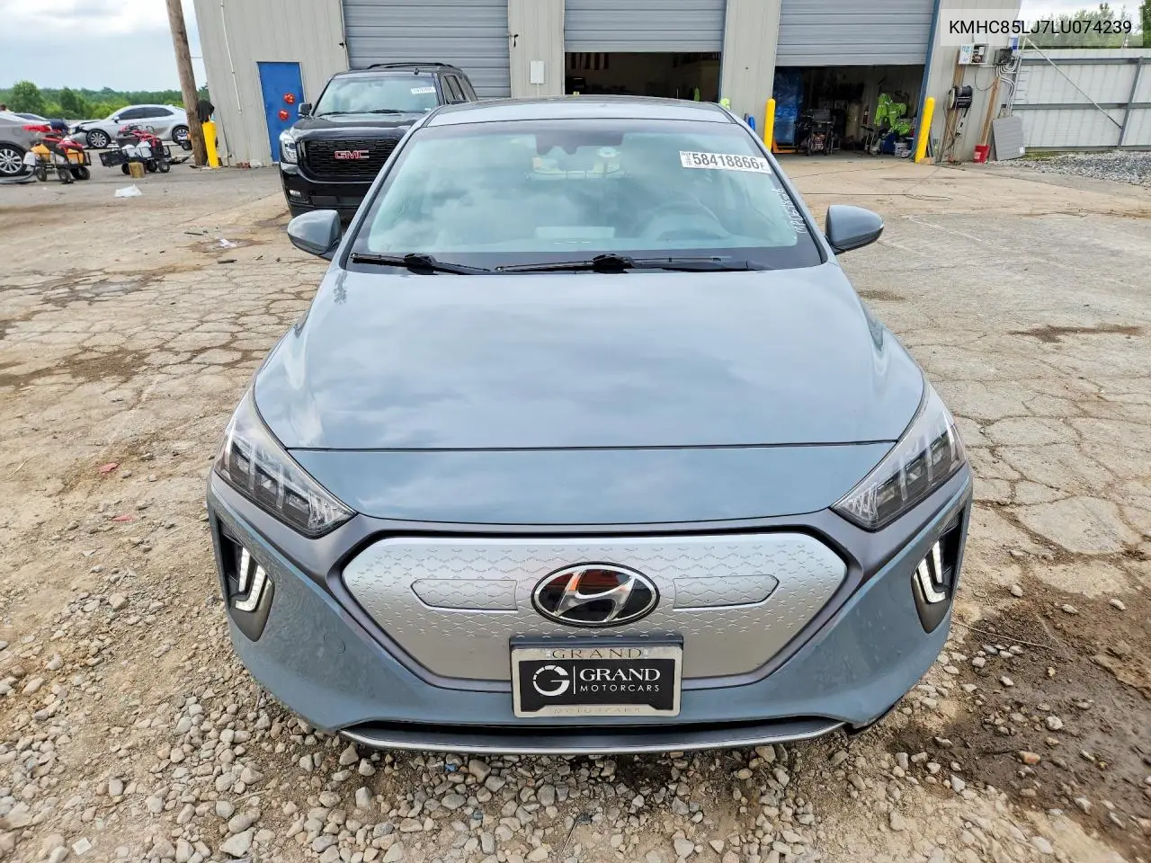 2020 Hyundai Ioniq Limited VIN: KMHC85LJ7LU074239 Lot: 58418866