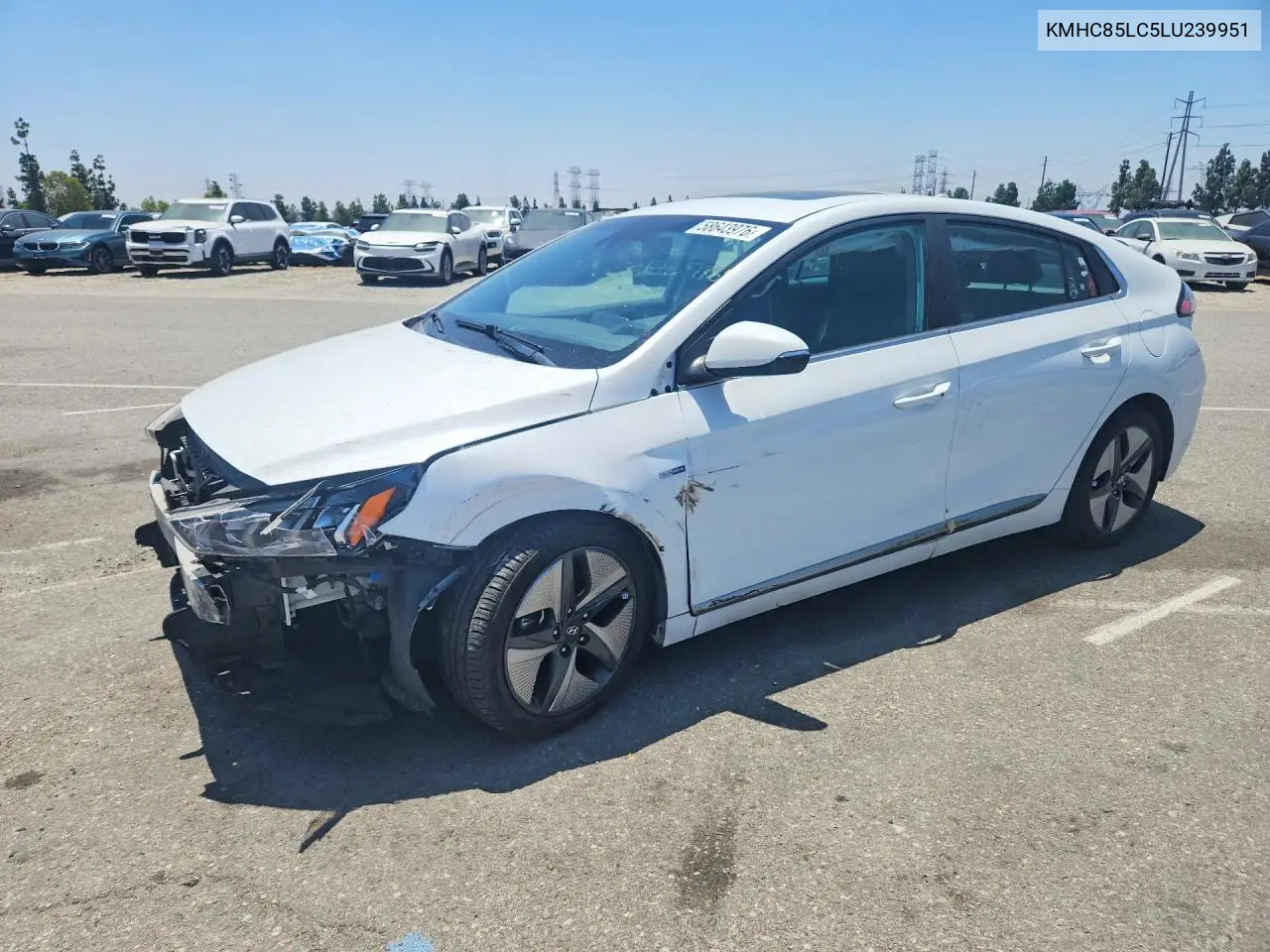 2020 Hyundai Ioniq Sel VIN: KMHC85LC5LU239951 Lot: 58643976