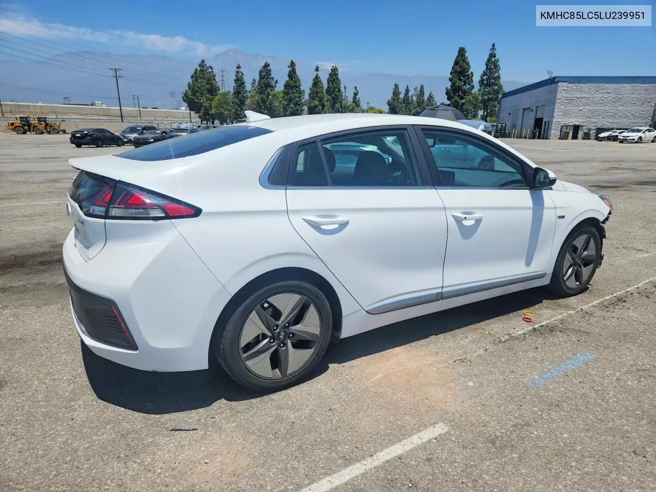 2020 Hyundai Ioniq Sel VIN: KMHC85LC5LU239951 Lot: 58643976