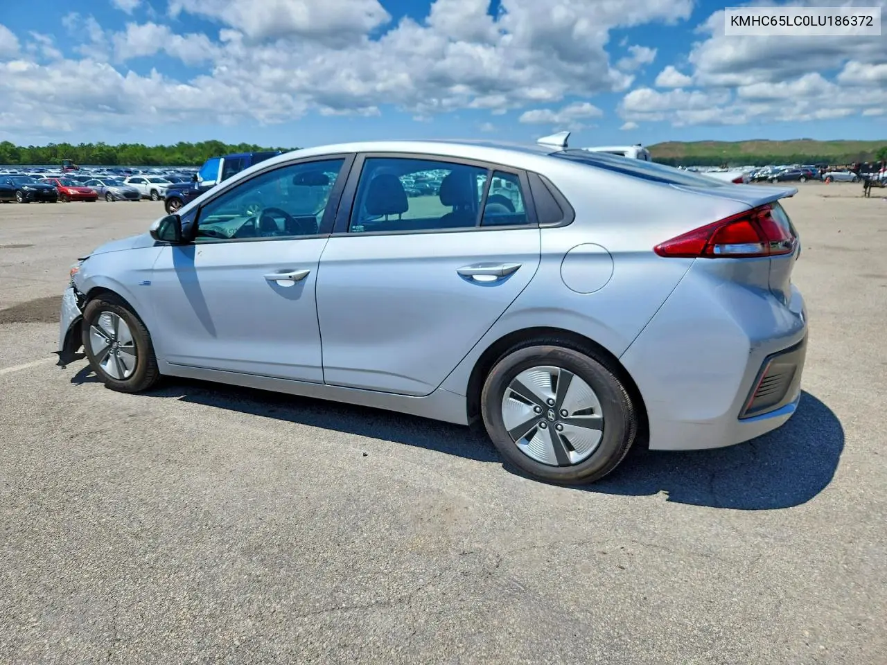 2020 Hyundai Ioniq Blue VIN: KMHC65LC0LU186372 Lot: 58811566