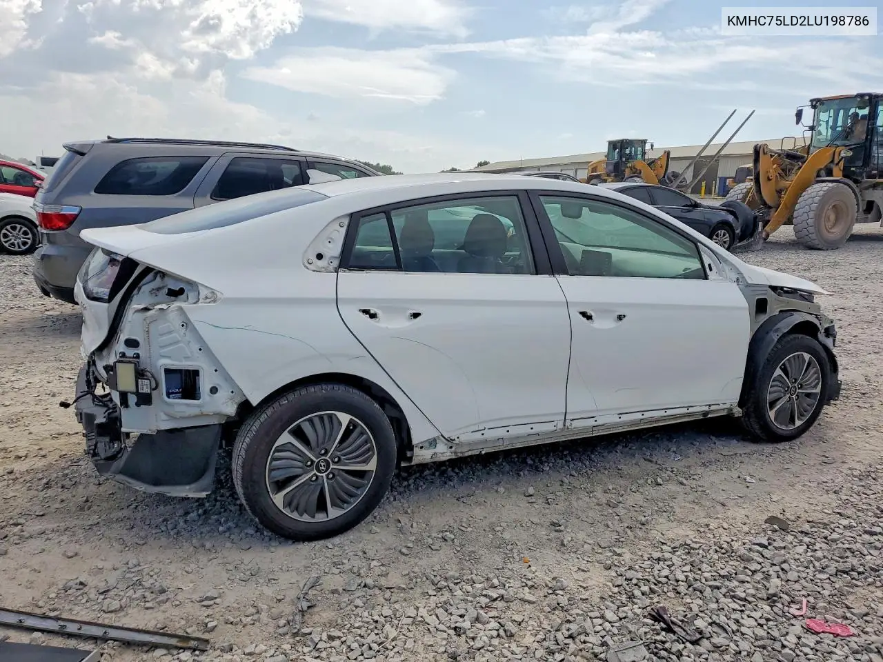 2020 Hyundai Ioniq Sel VIN: KMHC75LD2LU198786 Lot: 59062546