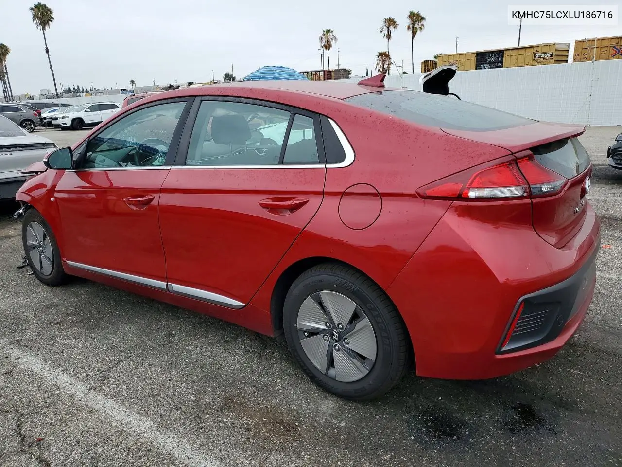 2020 Hyundai Ioniq Se VIN: KMHC75LCXLU186716 Lot: 59844346