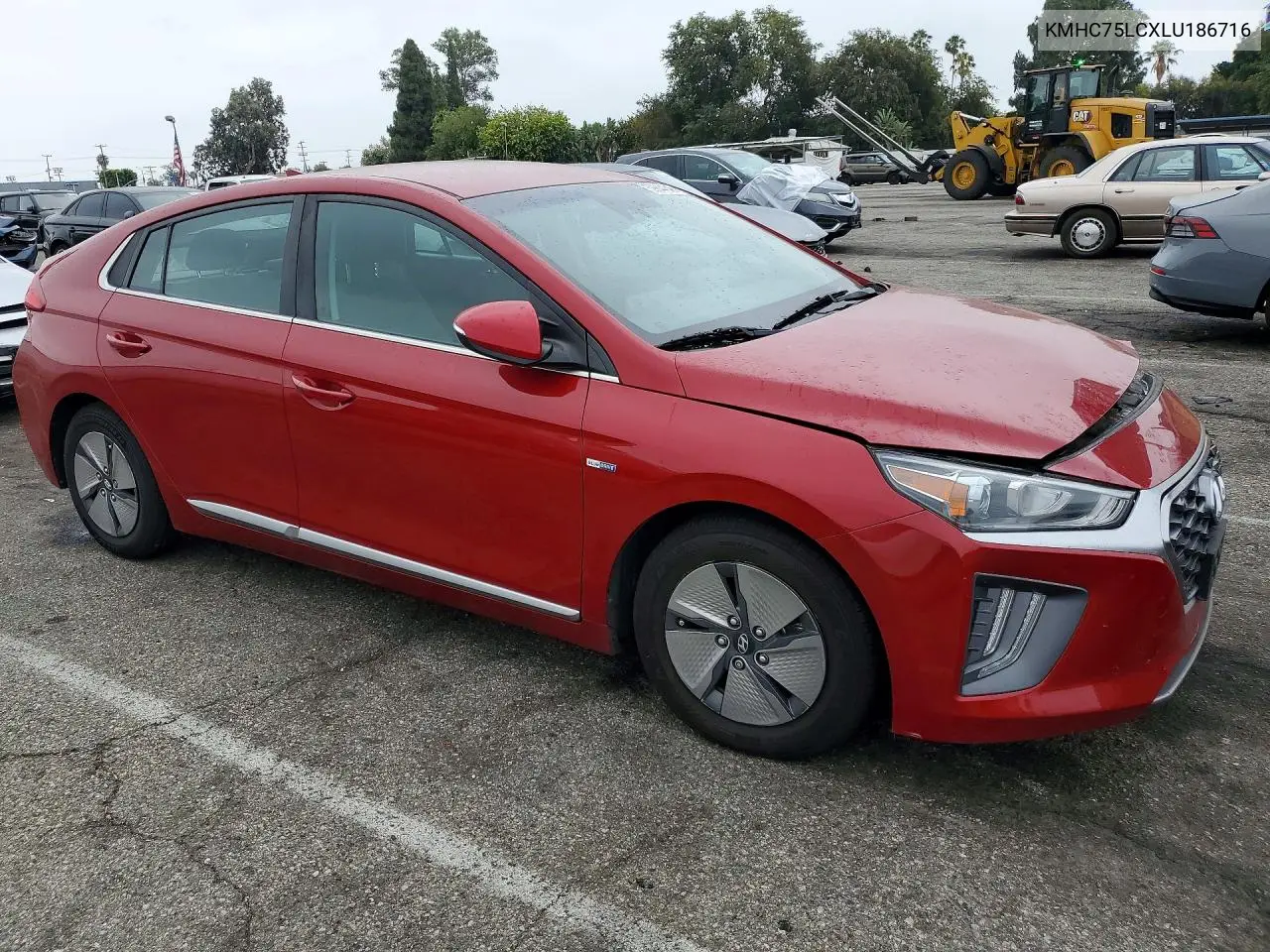2020 Hyundai Ioniq Se VIN: KMHC75LCXLU186716 Lot: 59844346