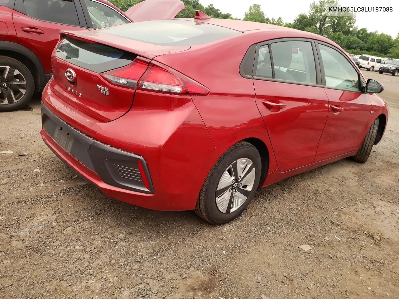 2020 Hyundai Ioniq Blue VIN: KMHC65LC8LU187088 Lot: 60158586