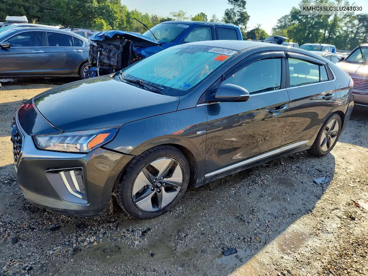 2020 Hyundai Ioniq Sel VIN: KMHC85LC3LU243030 Lot: 60604716