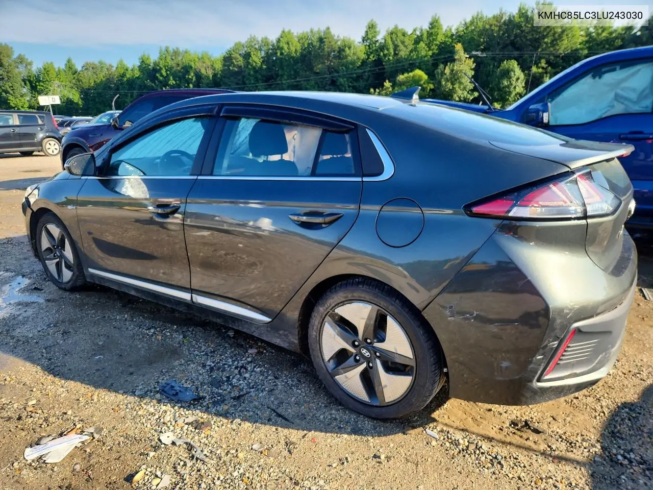 2020 Hyundai Ioniq Sel VIN: KMHC85LC3LU243030 Lot: 60604716