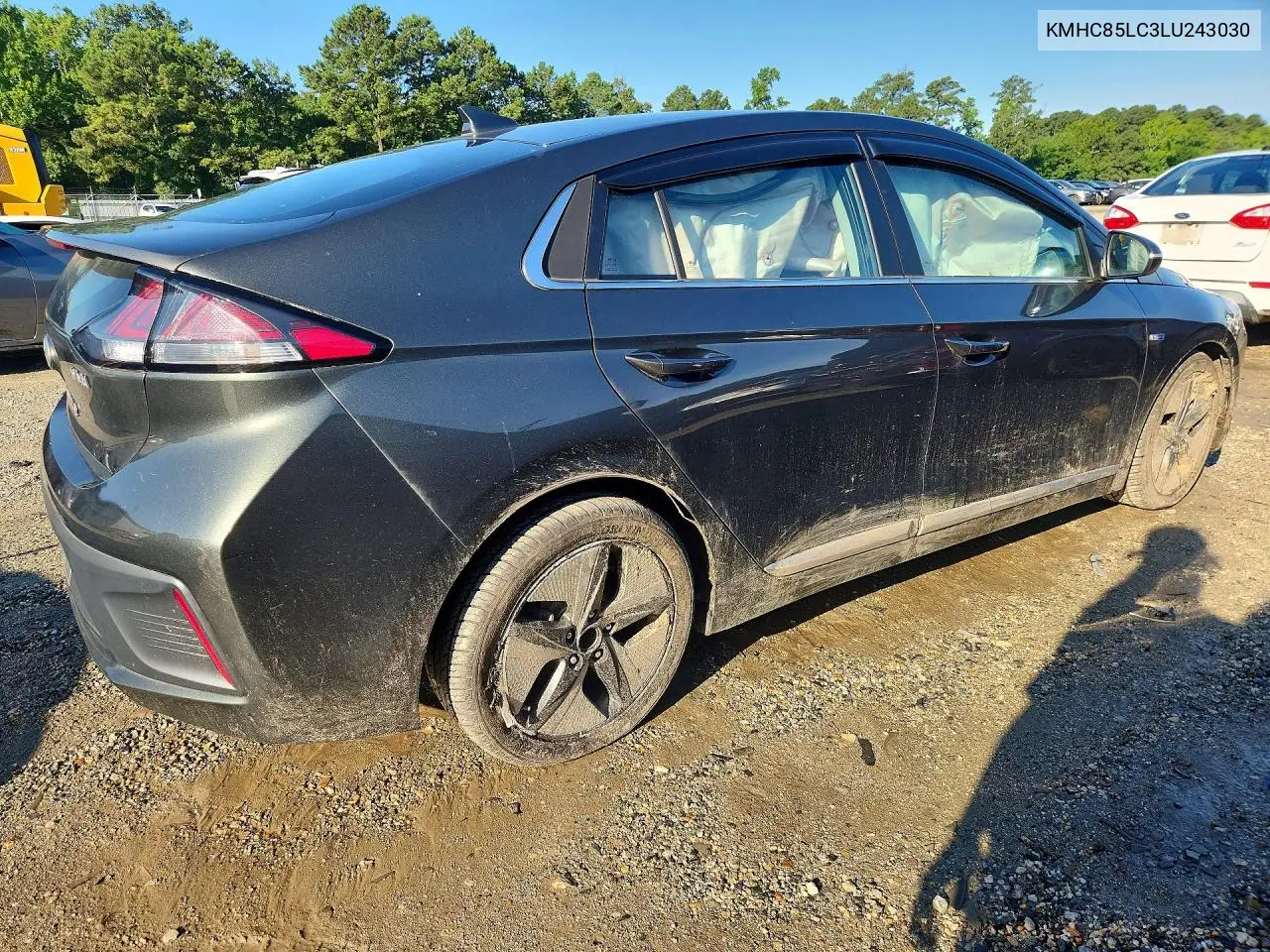 2020 Hyundai Ioniq Sel VIN: KMHC85LC3LU243030 Lot: 60604716