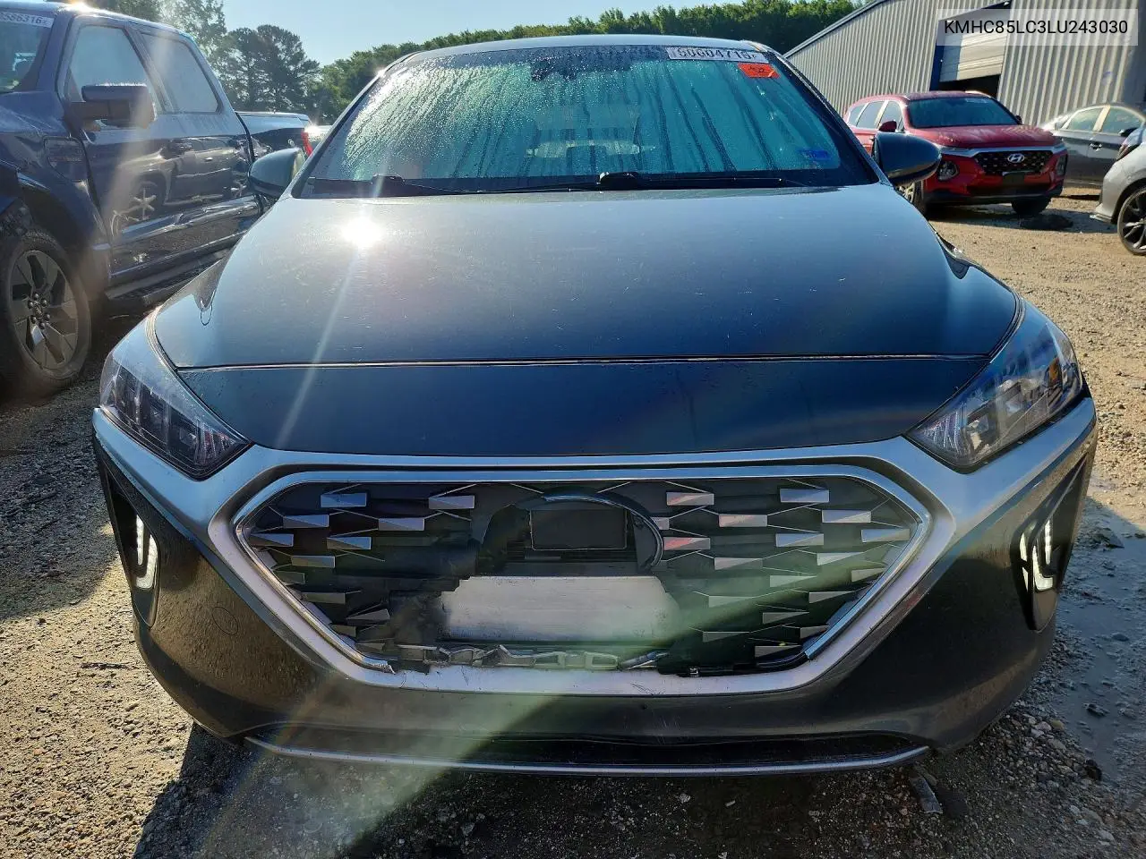 2020 Hyundai Ioniq Sel VIN: KMHC85LC3LU243030 Lot: 60604716