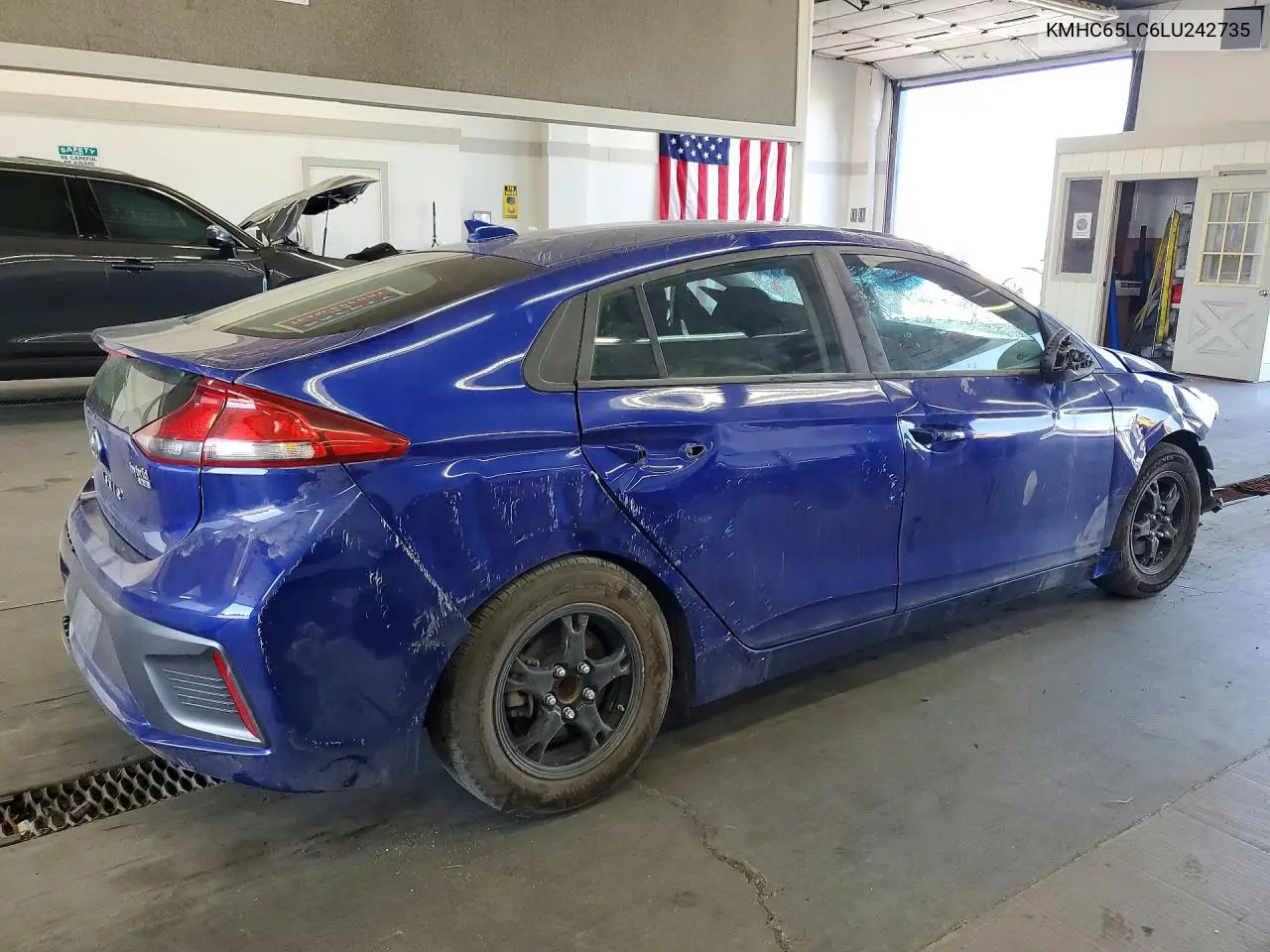 2020 Hyundai Ioniq Blue VIN: KMHC65LC6LU242735 Lot: 60613526